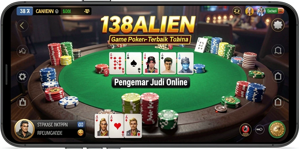 Gameplay mendebarkan di aplikasi poker 138ALIEN yang seru.
