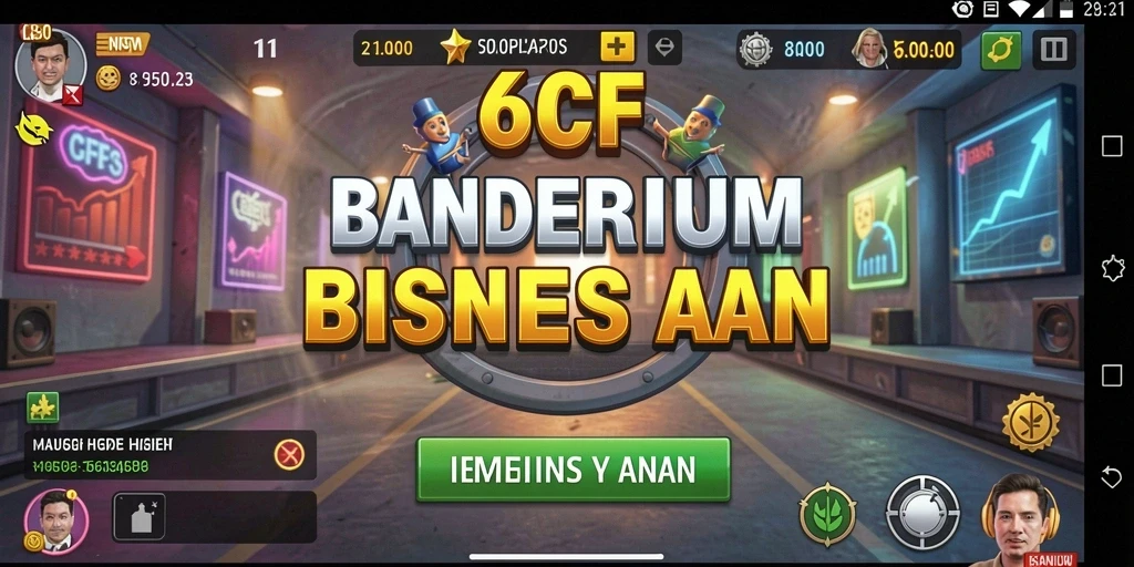 Tampilan strategis dalam membangun empire bisnis di 6CF.