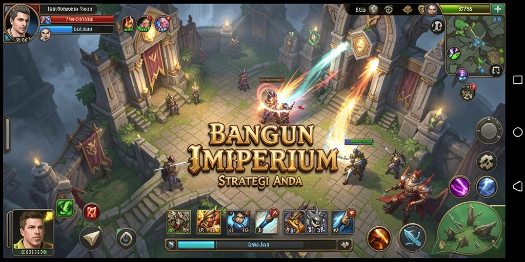 Tampilan gameplay <strong>8768</strong> yang menarik dan strategis.