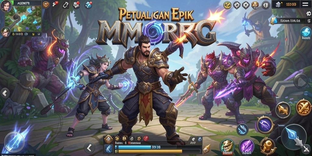 Tampilan gameplay <strong>AGEN878</strong>, penuh aksi dan petualangan seru.