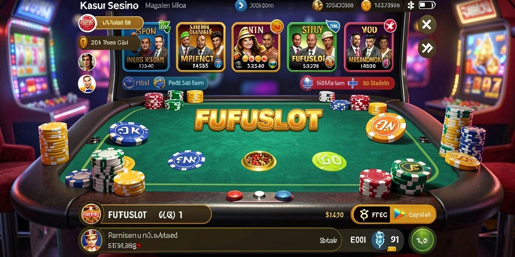 Tampilan gameplay menarik di FUFUSLOT yang menawan.