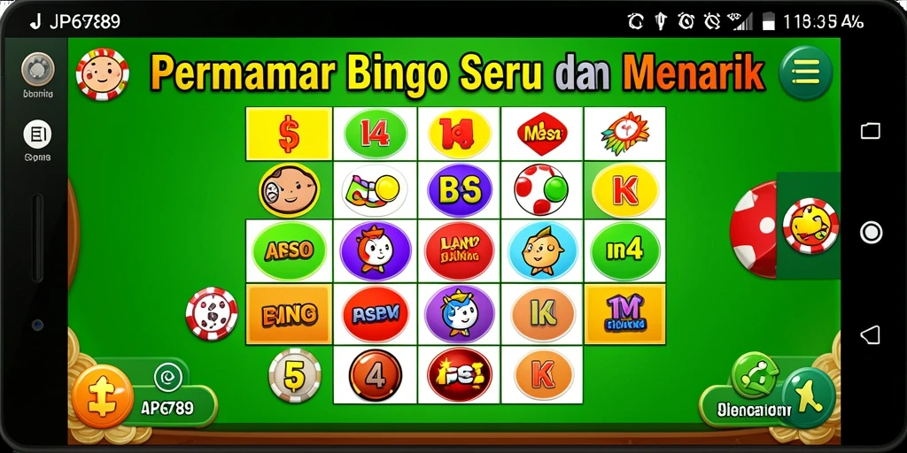 Tampilan menarik dari gameplay Bingo JP6789 yang seru.