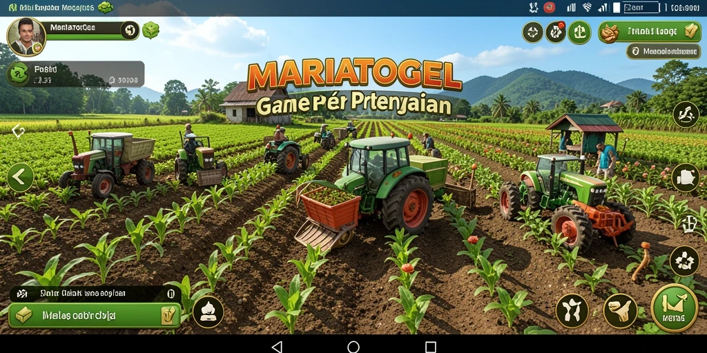 Tampilan gameplay MARIATOGEL yang menawan dan seru.