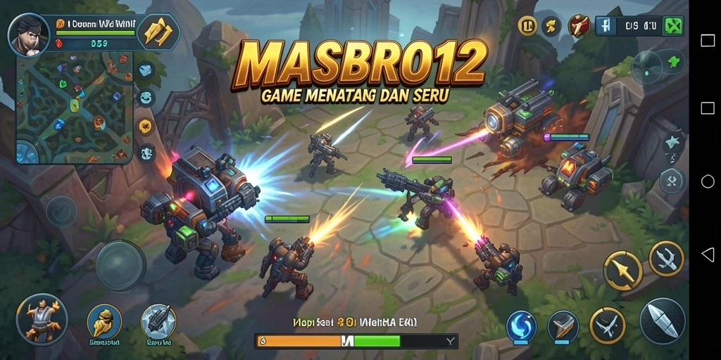 Tangkapan layar dari gameplay seru MASBRO12 yang penuh strategi.