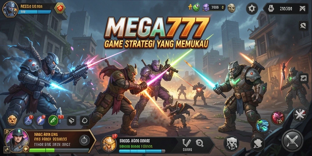 Gameplay seru MEGA777 yang menantang strategi pemain.
