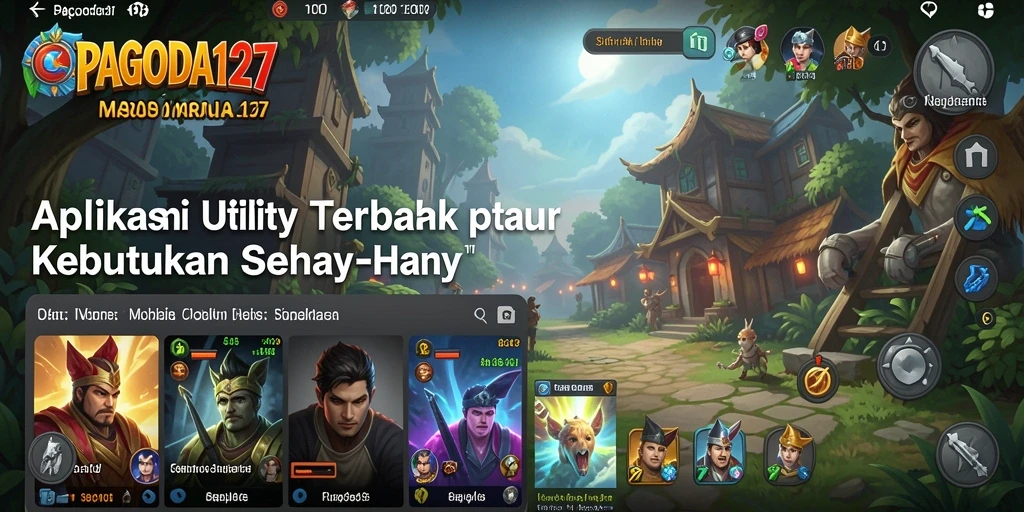 Tampilan antarmuka utama PAGODA127 yang efisien dan user-friendly.