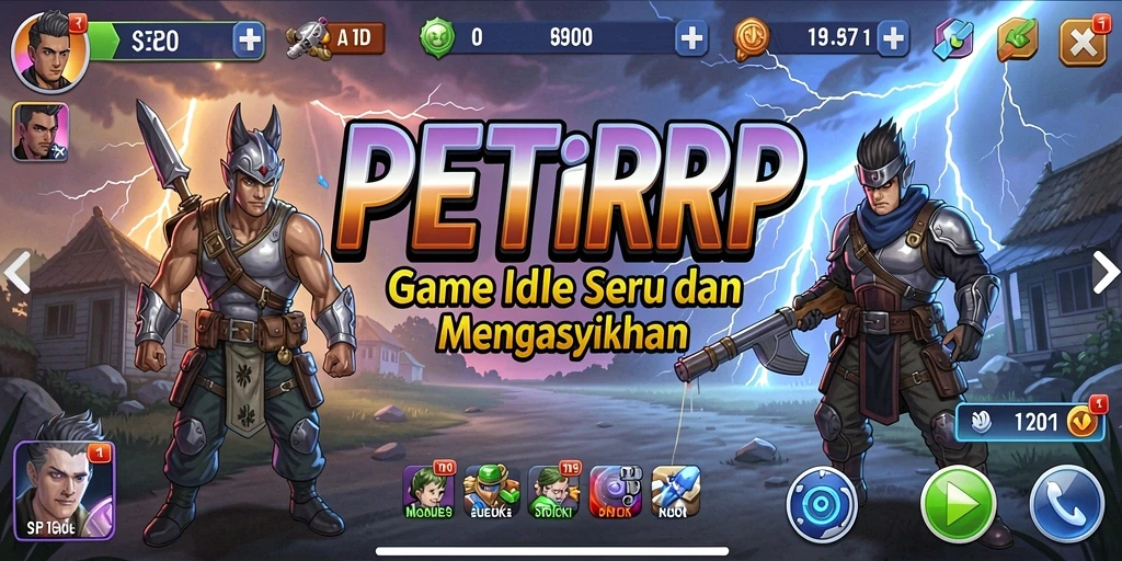 Tampilan menarik dari gameplay PETIRRP yang mengasyikkan.