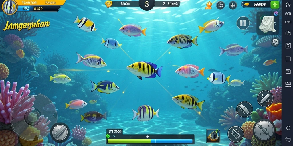 Screenshot utama RR89 menampilkan gameplay Tembak Ikan yang seru dan menantang.