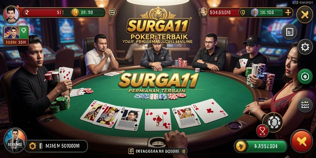 Tampilan gameplay SURGA11 yang mendebarkan dan interaktif.
