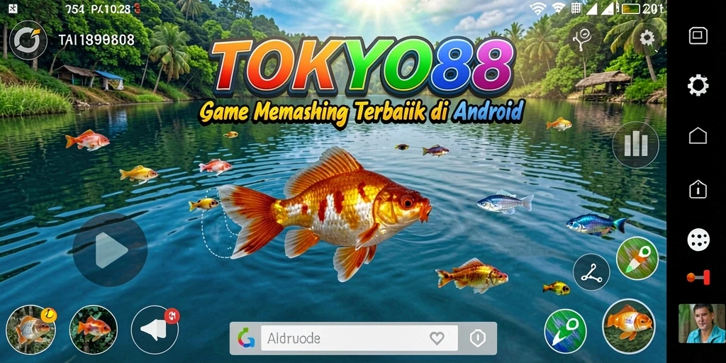 Gameplay memancing yang seru dan menantang di TOKYO88.