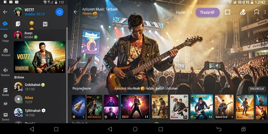 Tampilan gameplay VO777 yang menarik dan interaktif dalam bermain musik.