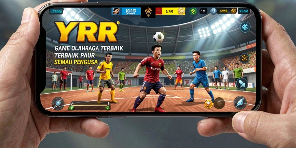 Tampilan gameplay seru dalam <strong>YYRR</strong> saat beraksi di lapangan.